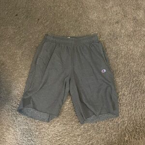 Champion Men's Dark Gray Athletic Shorts
